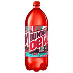 Mountain Dew Code Red DEW With A Rush Of Cherry- 2 liter
