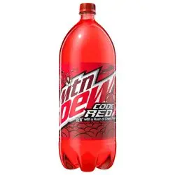 Mountain Dew Code Red DEW With A Rush Of Cherry 2 Liter