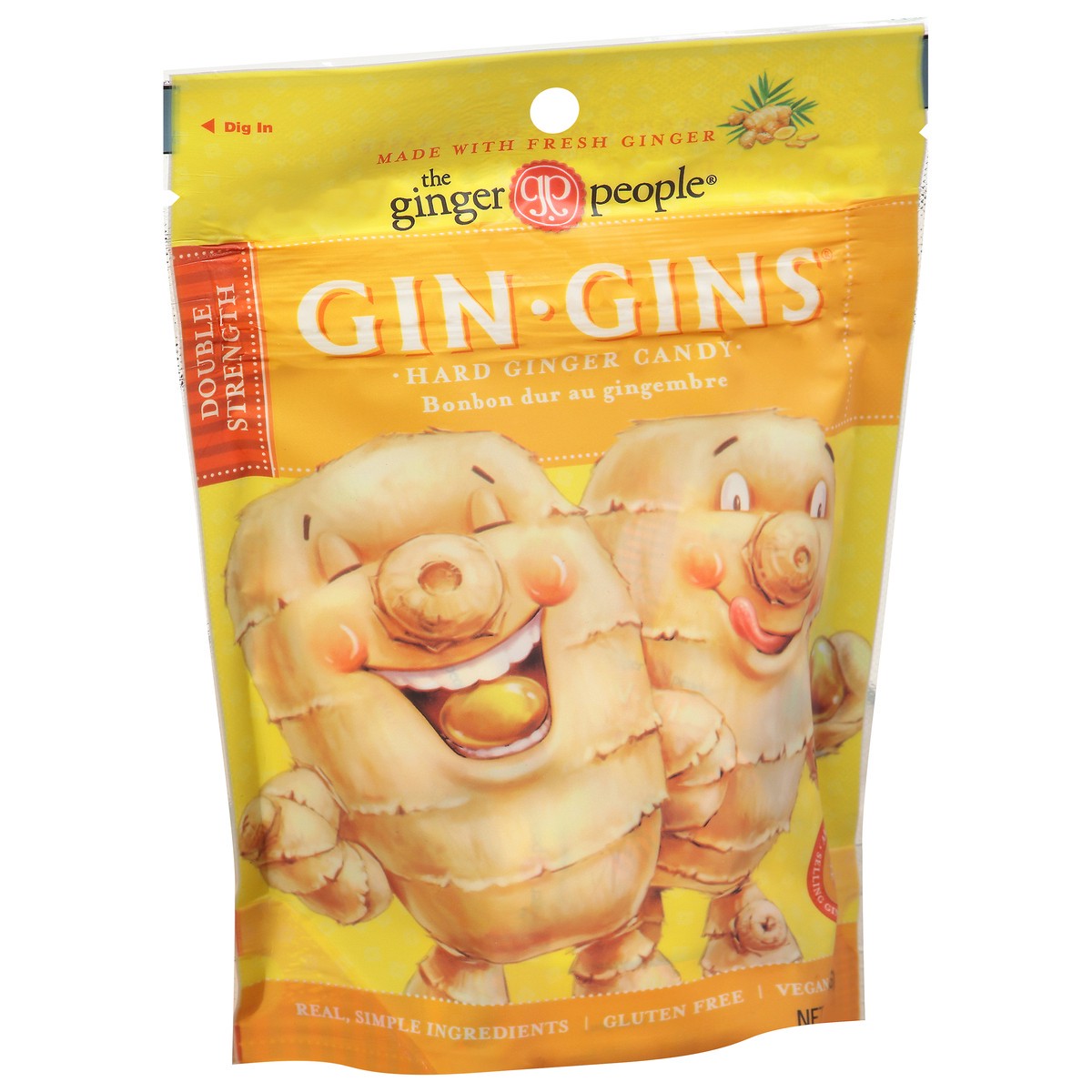 slide 8 of 14, Ginger People Turmeric Ginger Chews Candy, 3 oz