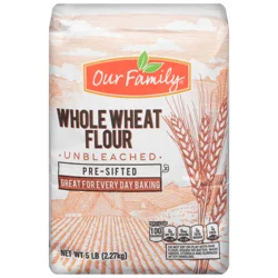 Our Family Unbleached Whole Wheat Flour
