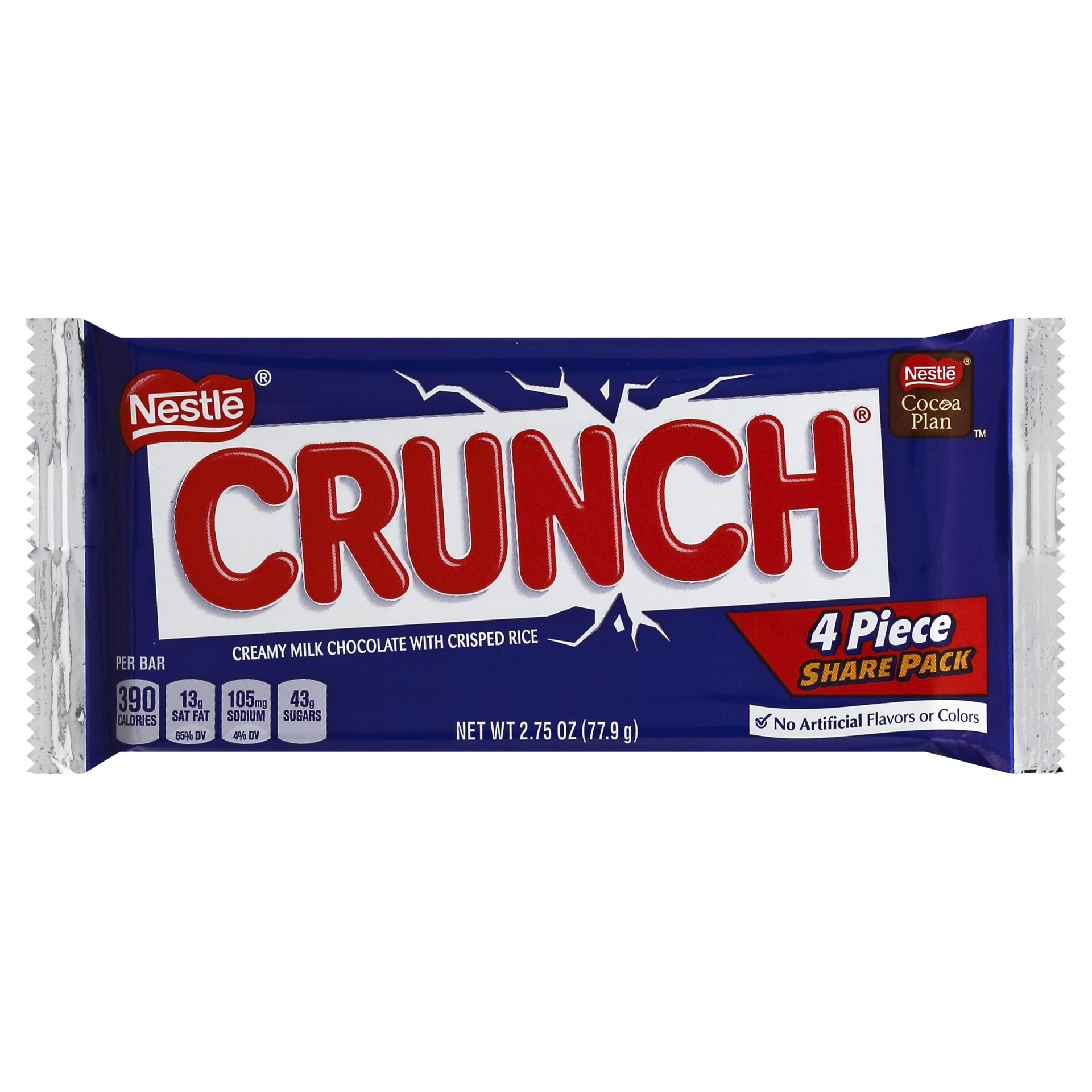 slide 1 of 1, Nestlé Crunch Candy Bar, 2.75 oz