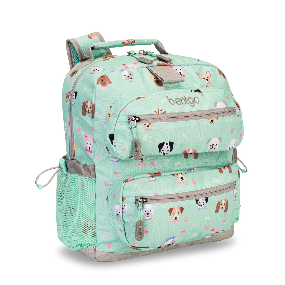 slide 1 of 3, Bentgo Kids School Backpack - Puppy Love, 1 ct