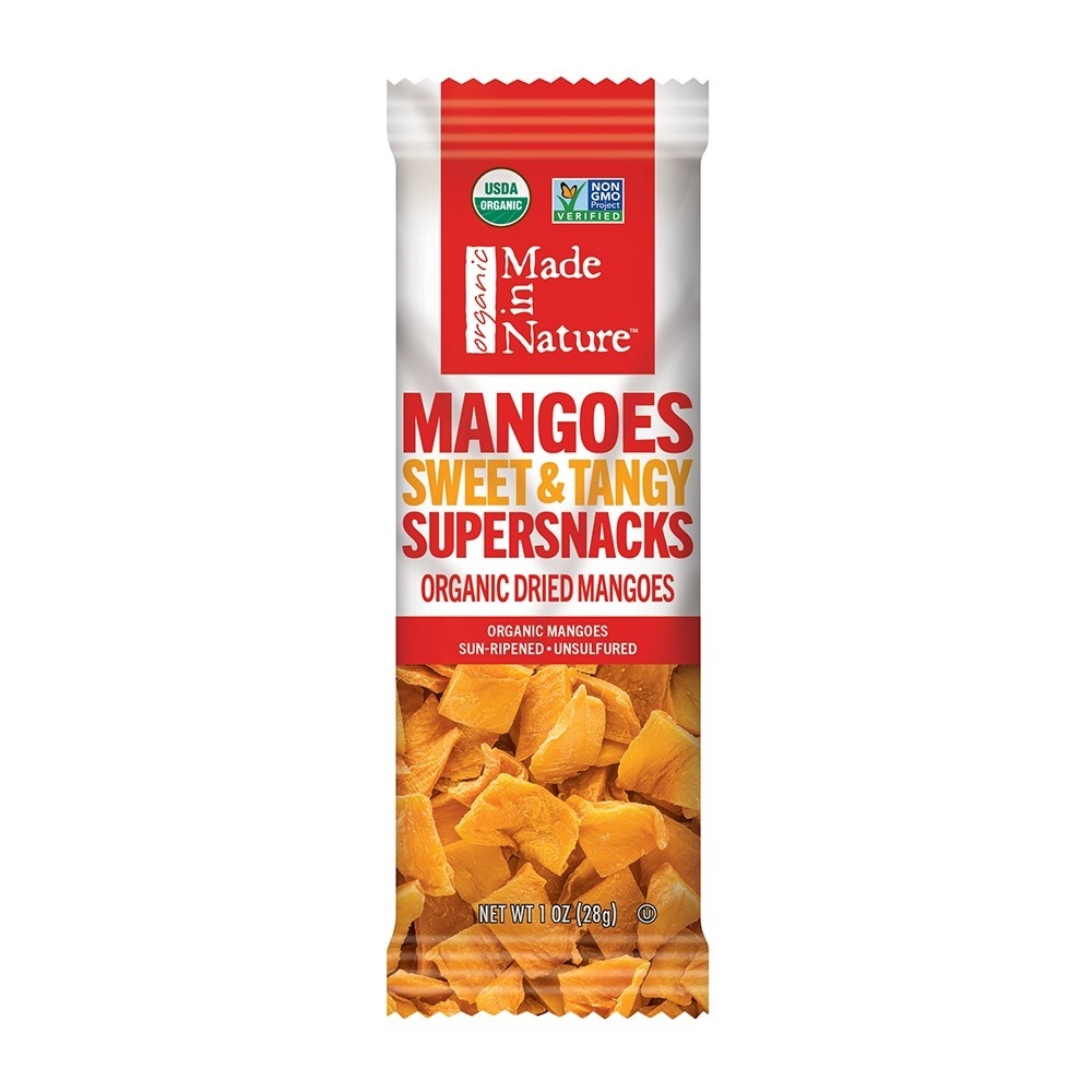 slide 1 of 1, Made in Nature Mango Grab N Go Super Snack, 1 oz