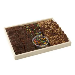 Premium Lg Brownie Tray 30 Ct (Plu 701) 30 Ea