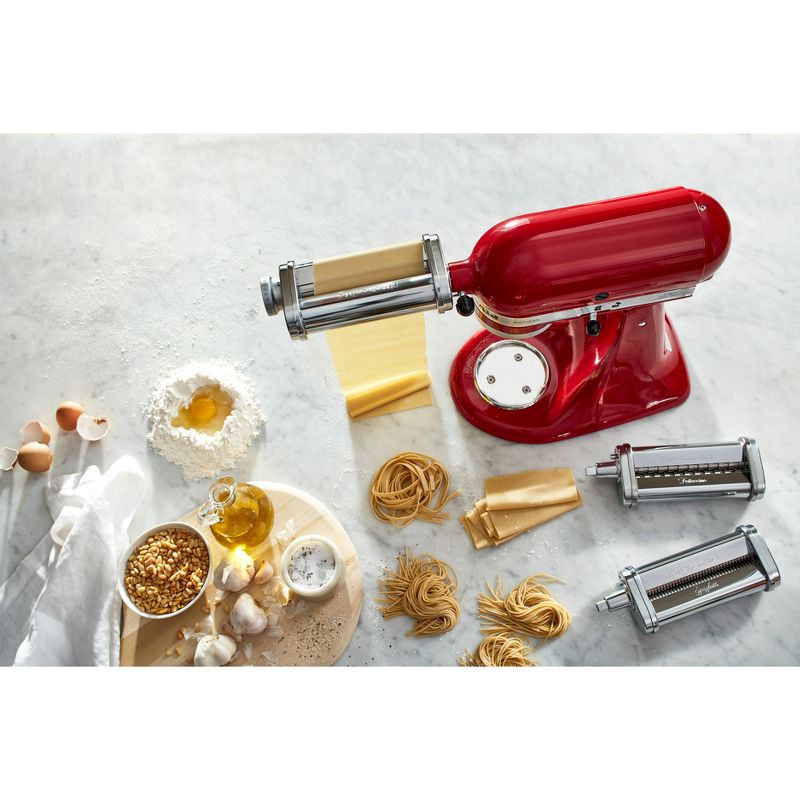 slide 5 of 7, KitchenAid 3pc Pasta Roller & Cutter Set - KSMPRA, 3 ct