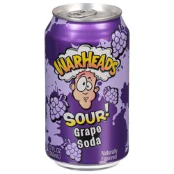 Warheads Grape Soda Can