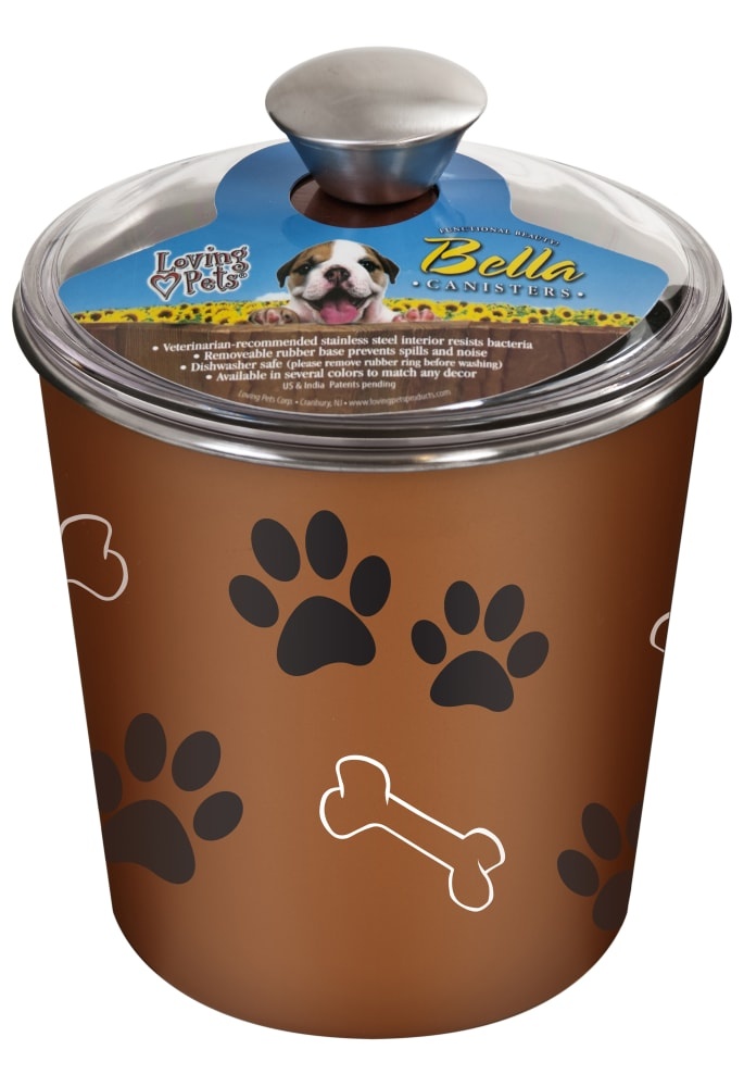 slide 1 of 1, Loving Pets Canister - Copper, 1 ct