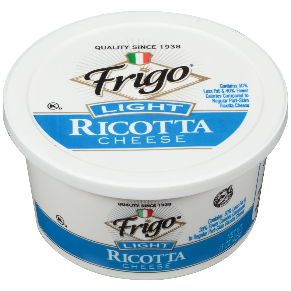 slide 1 of 6, Frigo Light Ricotta Cheese, 15 oz