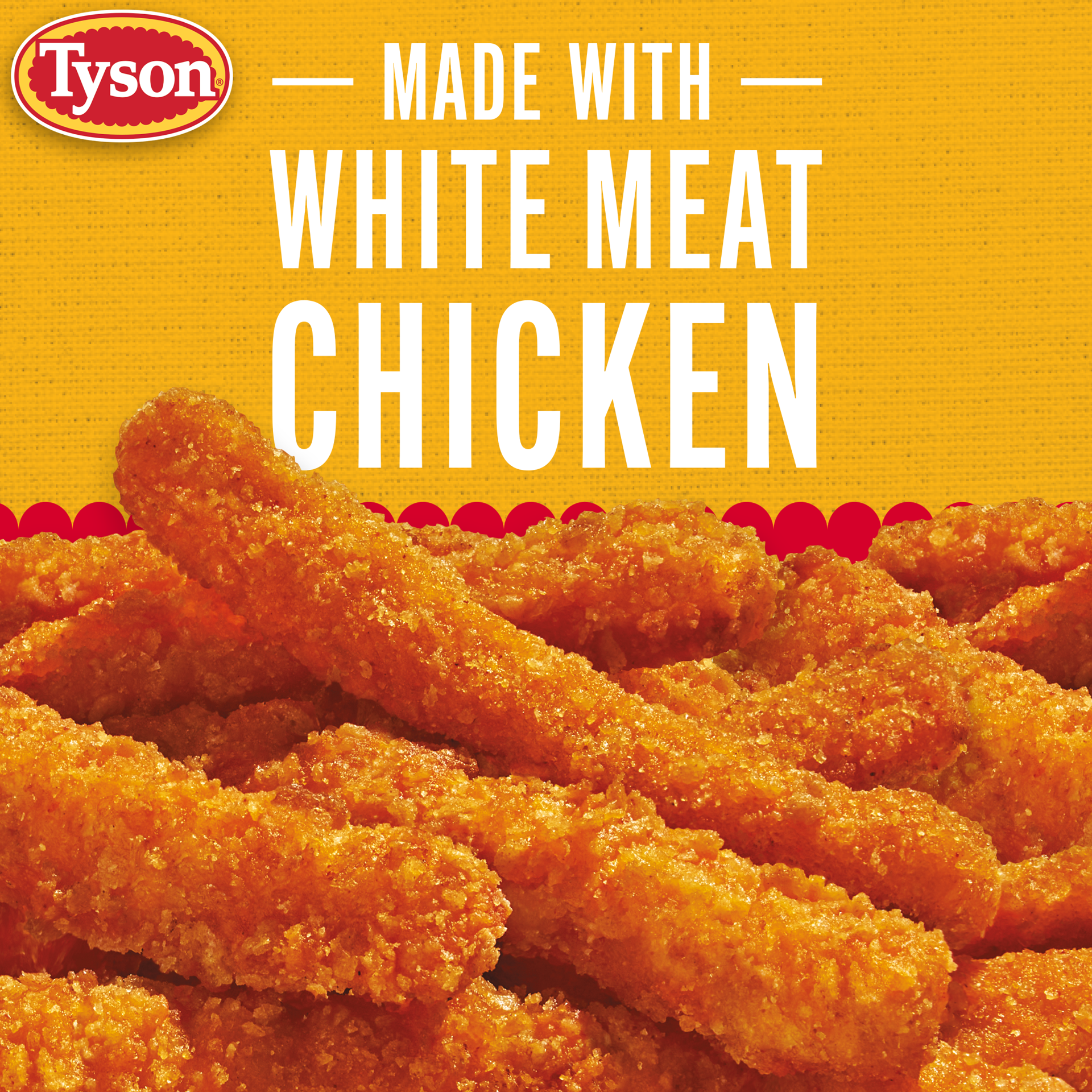 slide 6 of 10, Tyson Cheesy Chicken Fries, Fully Cooked, 26 oz