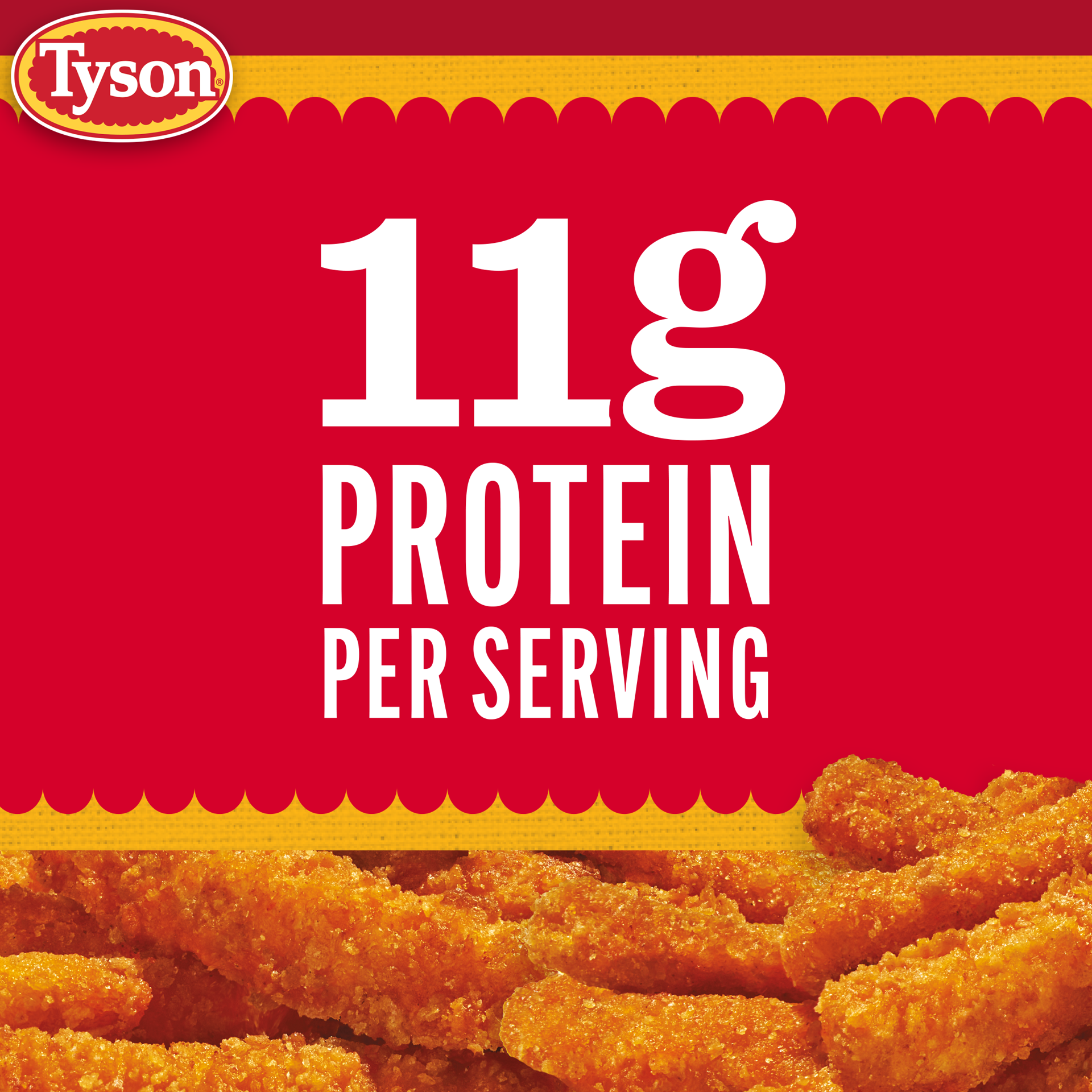 slide 4 of 10, Tyson Cheesy Chicken Fries, Fully Cooked, 26 oz