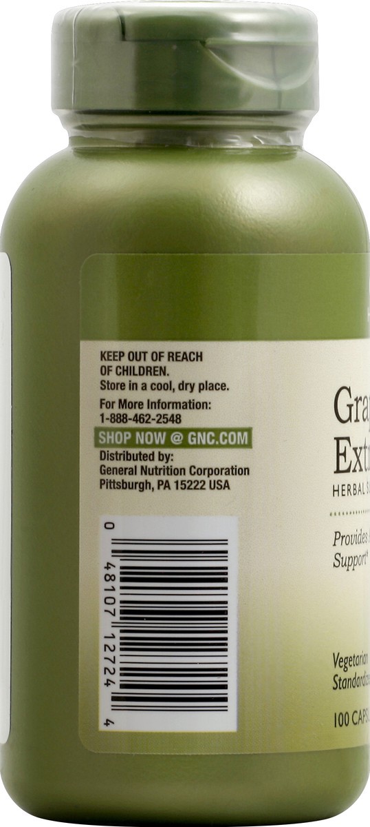 slide 5 of 6, GNC Grape Seed Extract 100 ea, 100 ct