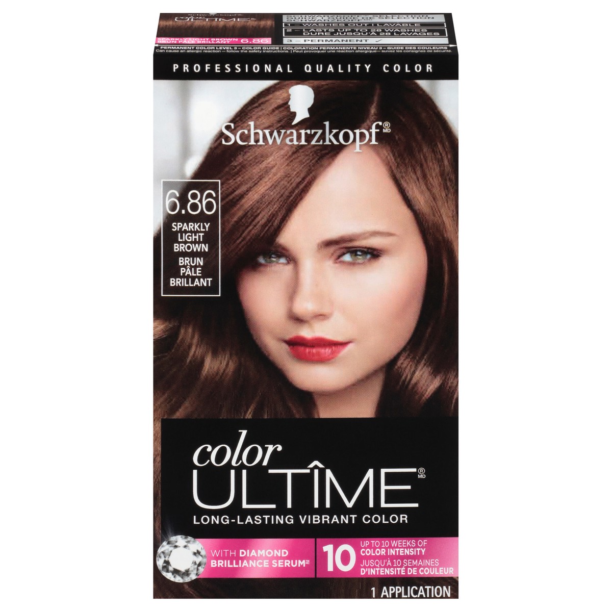 slide 1 of 5, Schwarzkopf Color Ultime Permanent Hair Color Cream, 1 ct