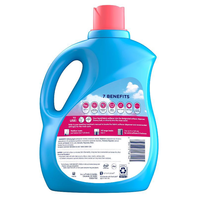 slide 10 of 12, Downy Soft & Fresh Liquid Fabric Softener - 100 fl oz, 100 fl oz