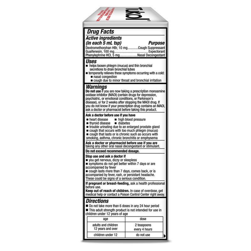 slide 3 of 5, Tukol Extra Strength Multi Symptom Cold Relief Liquid - Dextromethorphan - 4 fl oz, 4 fl oz