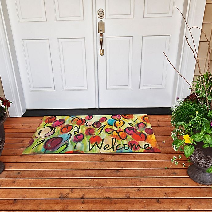 slide 4 of 4, Mohawk Home Rainbow Tulips Entry Mat, 1 ct