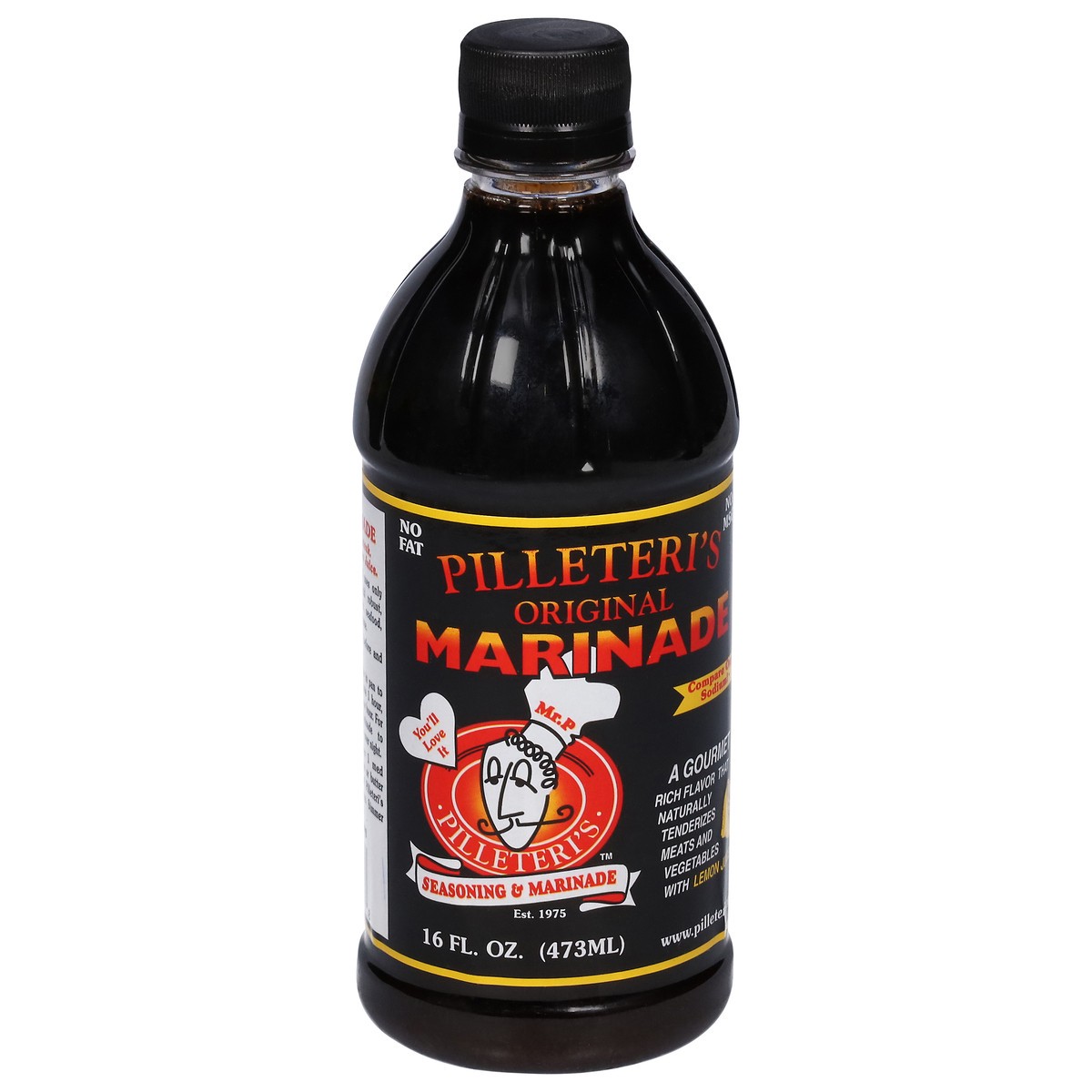 slide 2 of 13, Pilleteri's Original Seasoning & Marinade 16 fl oz, 16 fl oz