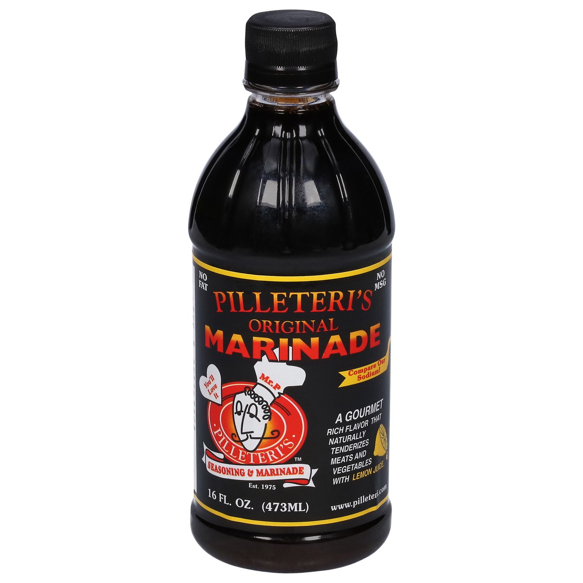 slide 4 of 13, Pilleteri's Original Seasoning & Marinade 16 fl oz, 16 fl oz