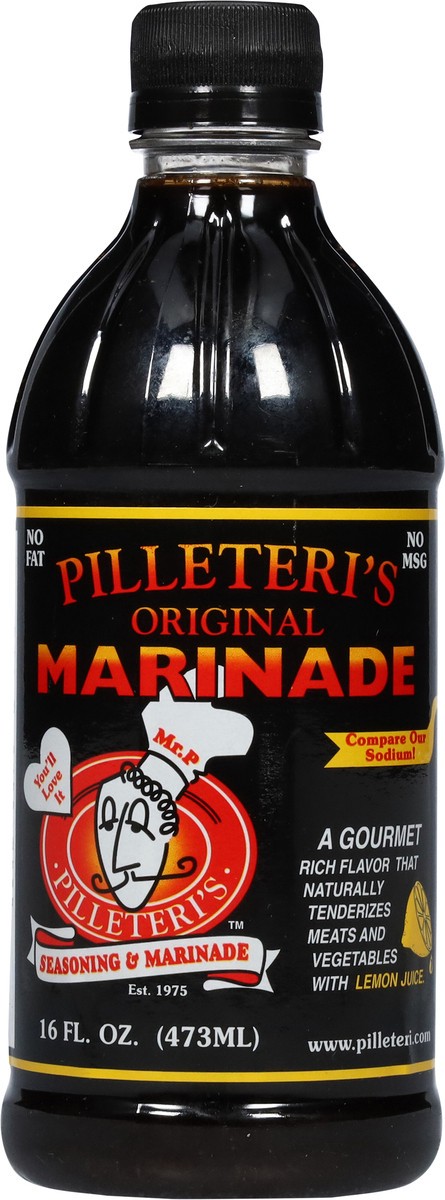 slide 12 of 13, Pilleteri's Original Seasoning & Marinade 16 fl oz, 16 fl oz