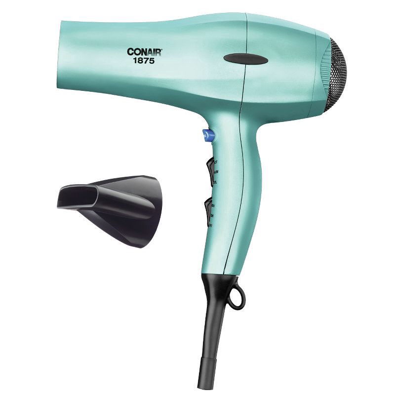 slide 1 of 3, Conair Soft Touch Dryer Blue, 1875 watt