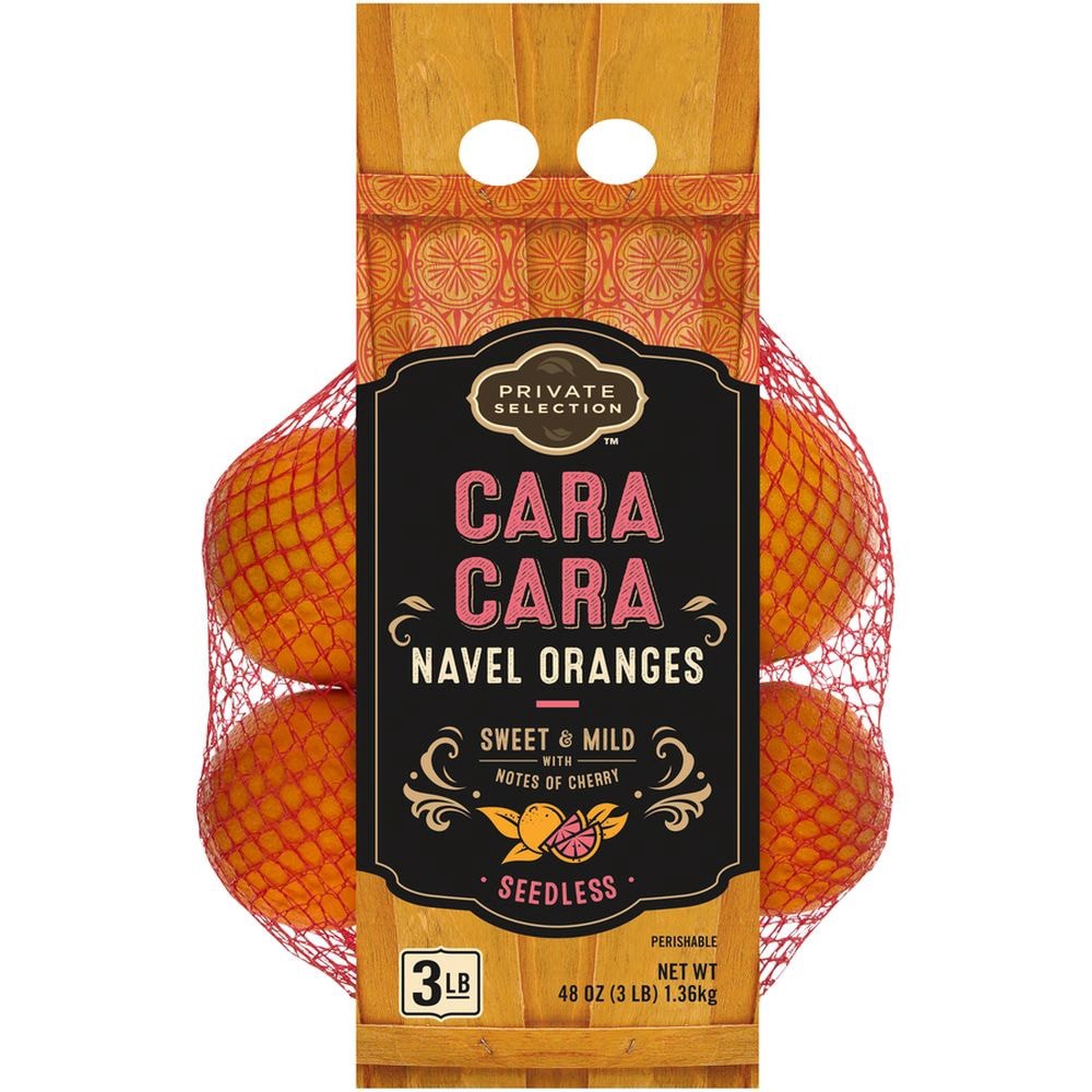 slide 1 of 2, Private Selection Cara Cara Navel Oranges, 3 lb