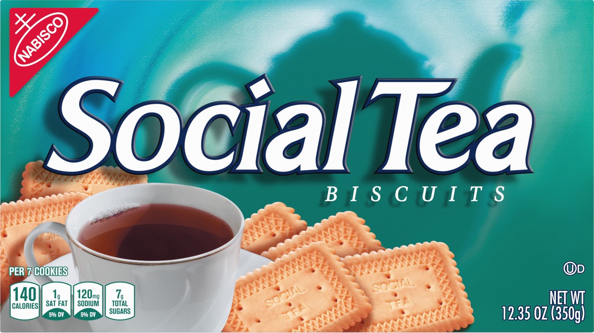 slide 5 of 9, Social Tea Biscuits 12.35 oz, 