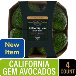 Private Selection® California Gem Avocados, 4 ct