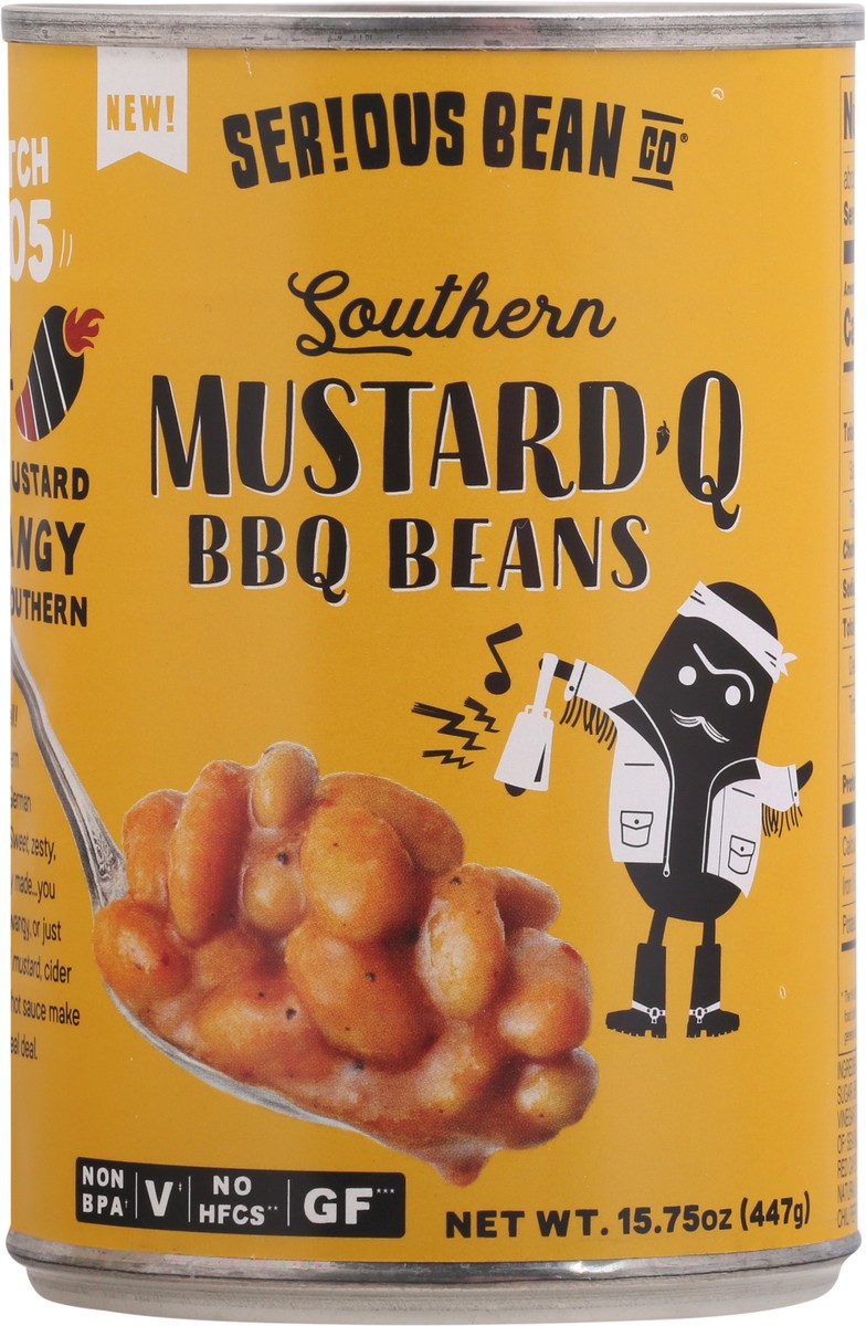 slide 7 of 14, Serious Bean Co Serious Southern Mustard Bbq Beans, 15.75 oz