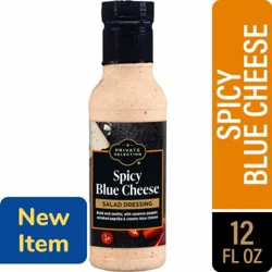 Private Selection® Spicy Blue Cheese Salad Dressing, 12 fl oz