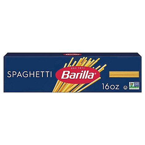 slide 1 of 1, Barilla Spaghetti Pasta- 16 oz, 16 oz