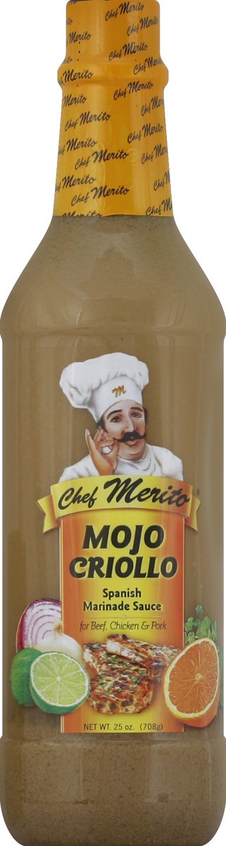 slide 1 of 2, Chef Merito Marinade Sauce 25 oz, 25 oz