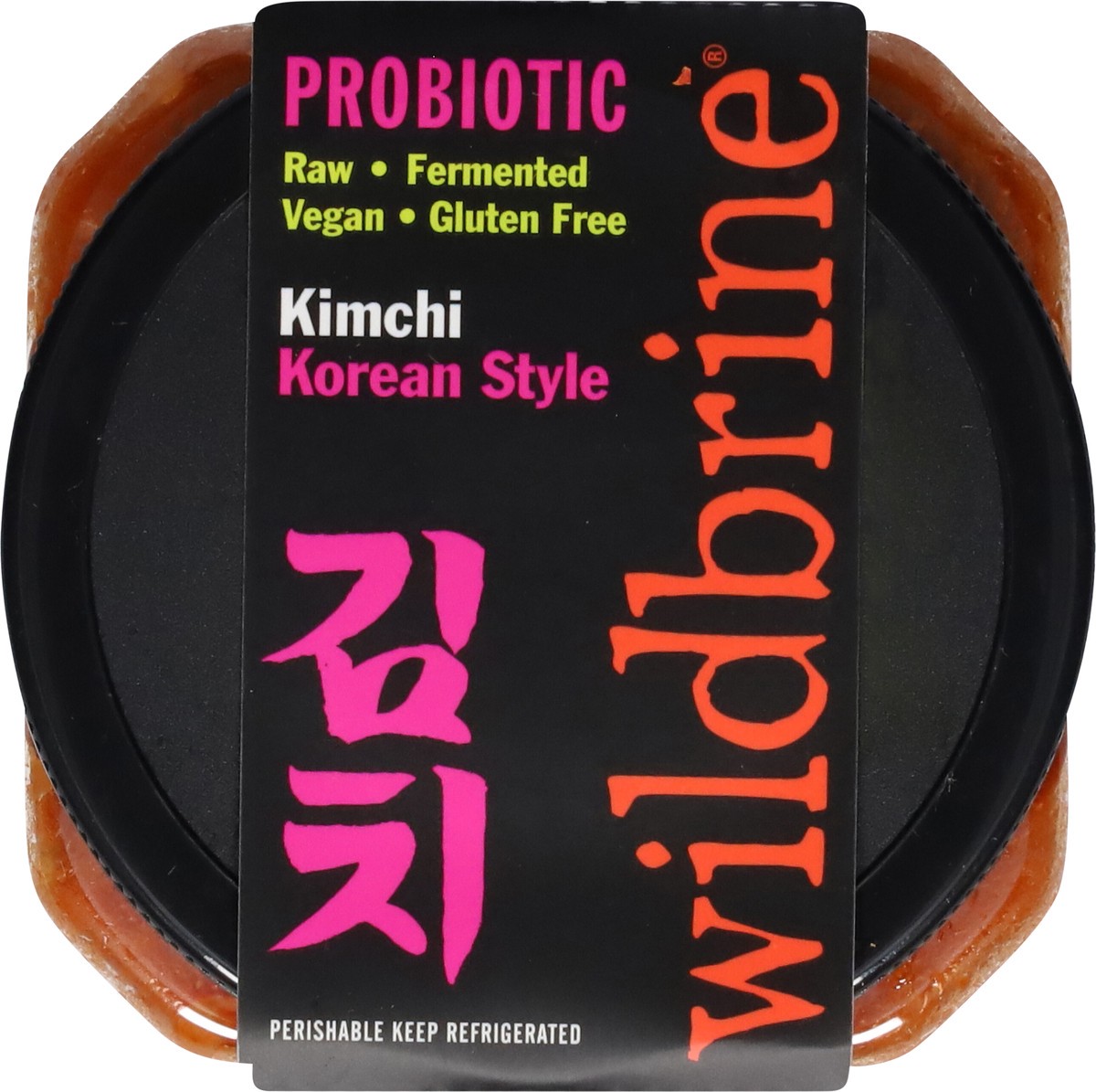 slide 3 of 9, Wildbrine Korean Style Probiotic Kimchi 18 oz, 18 oz