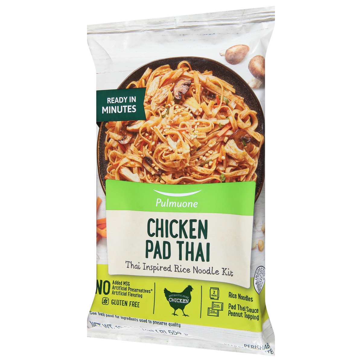 slide 9 of 11, Pulmuone Pad Thai with Chicken 19.5 oz, 19.5 oz