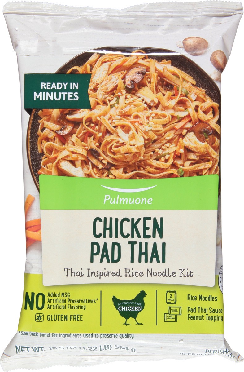 slide 10 of 11, Pulmuone Pad Thai with Chicken 19.5 oz, 19.5 oz