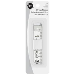 Dritz Vinyl Measuring Tape for Sewing - White