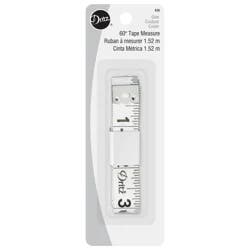 Dritz Vinyl Measuring Tape for Sewing - White