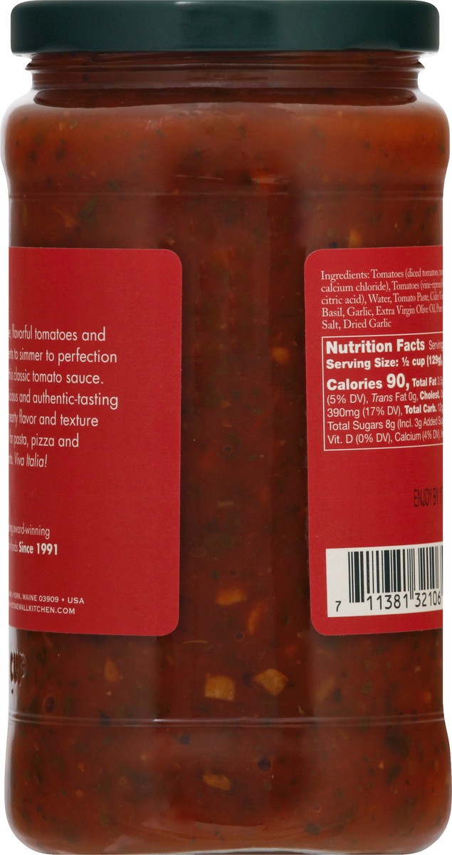 slide 6 of 12, Stonewall Kitchen Traditional Marinara Sauce 524 g, 524 g