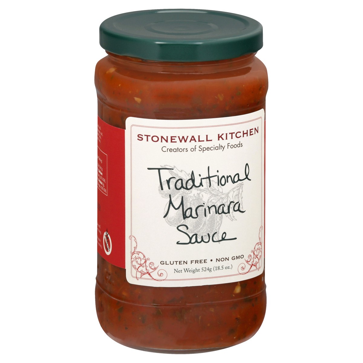 slide 8 of 12, Stonewall Kitchen Traditional Marinara Sauce 524 g, 524 g