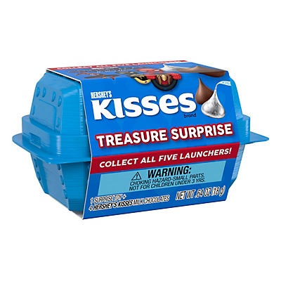 slide 1 of 1, Hershey's Kisses Spider-Man Milk Chocolate Treasure Surprise, 0.64 oz