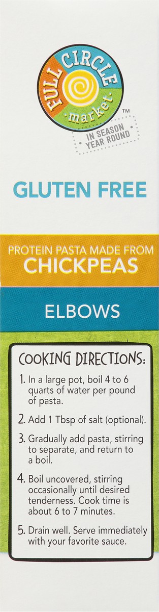 slide 8 of 9, Full Circle Market Gluten Free Chickpeas Elbows 8 oz, 8 oz