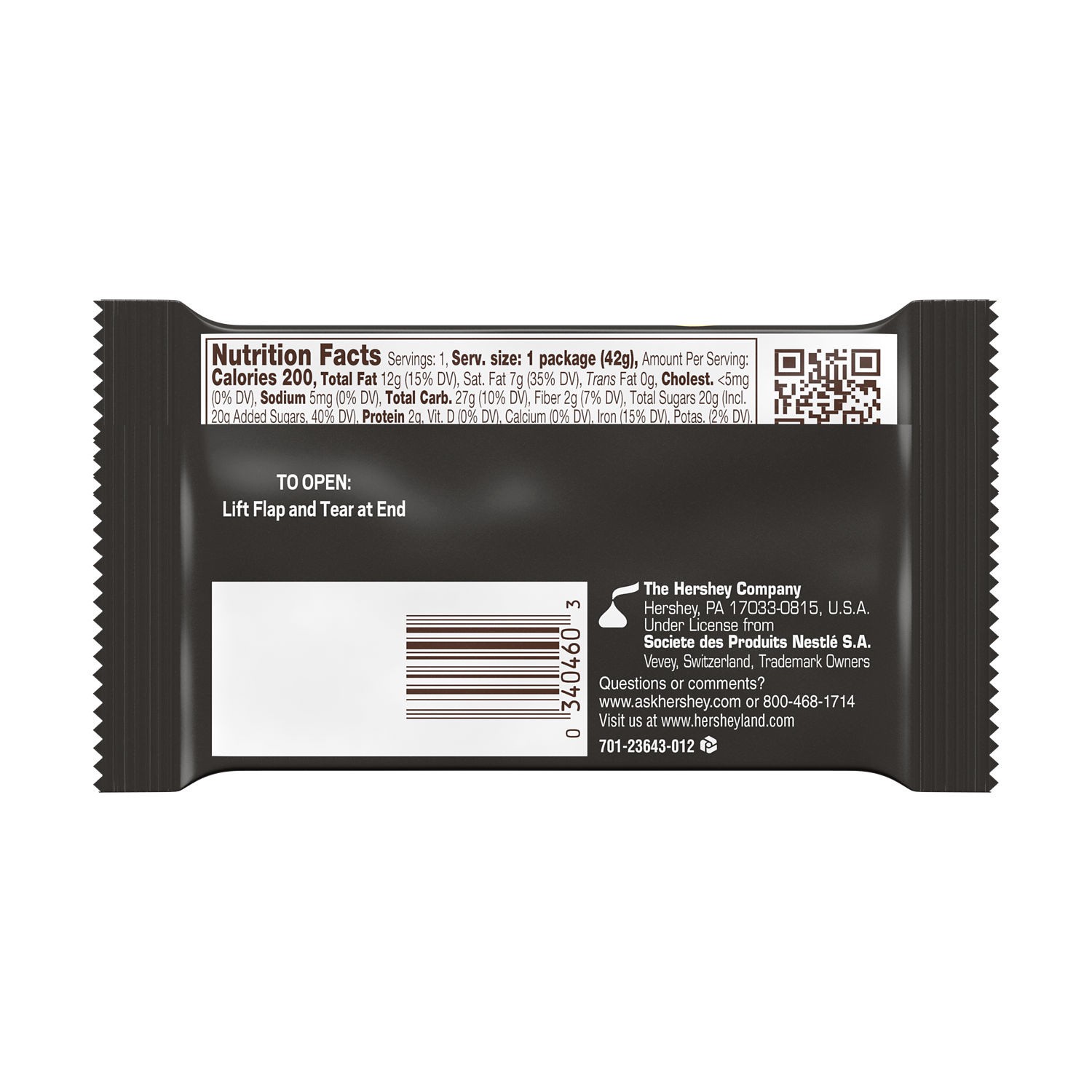 slide 3 of 5, KIT KAT Dark Chocolate Wafer Candy Bar, 1.5 oz, 1.5 oz