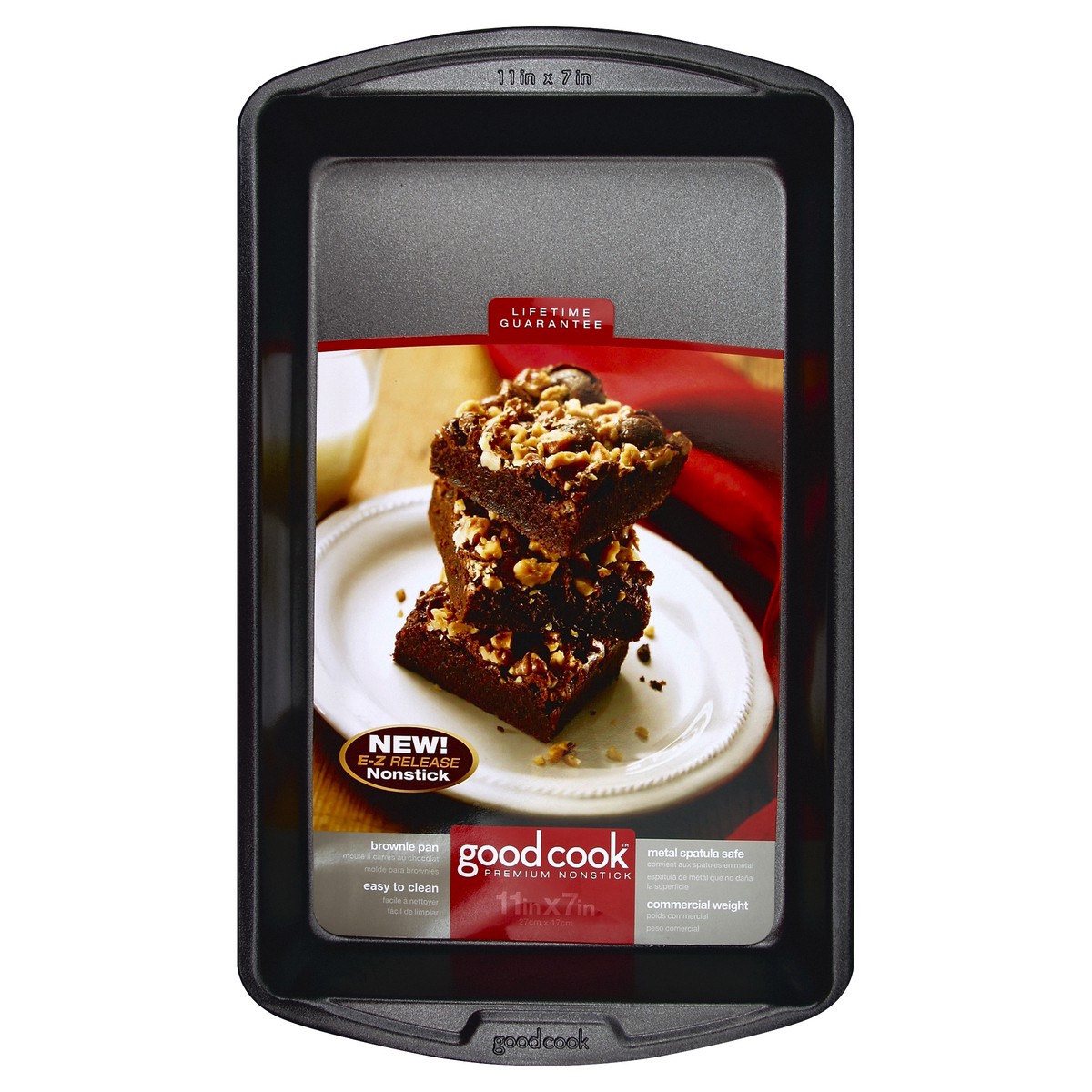 slide 3 of 4, Good Cook Brownie Pan, Premium Nonstick, 1 ct