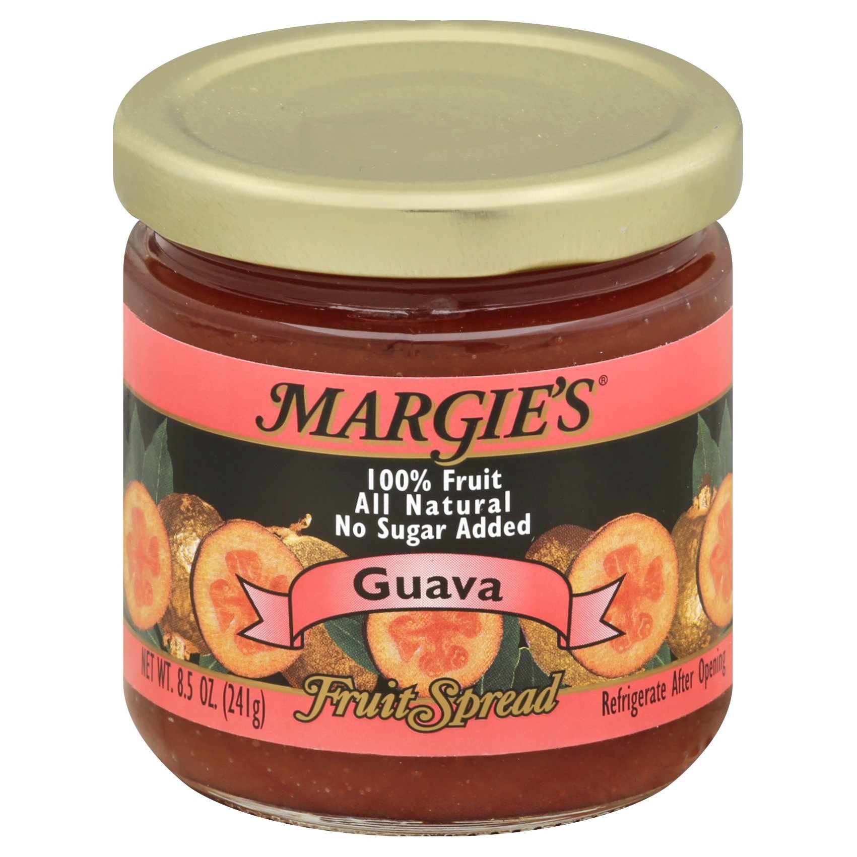 slide 1 of 2, Margie's Guava Fruit Spread, 8.5 oz