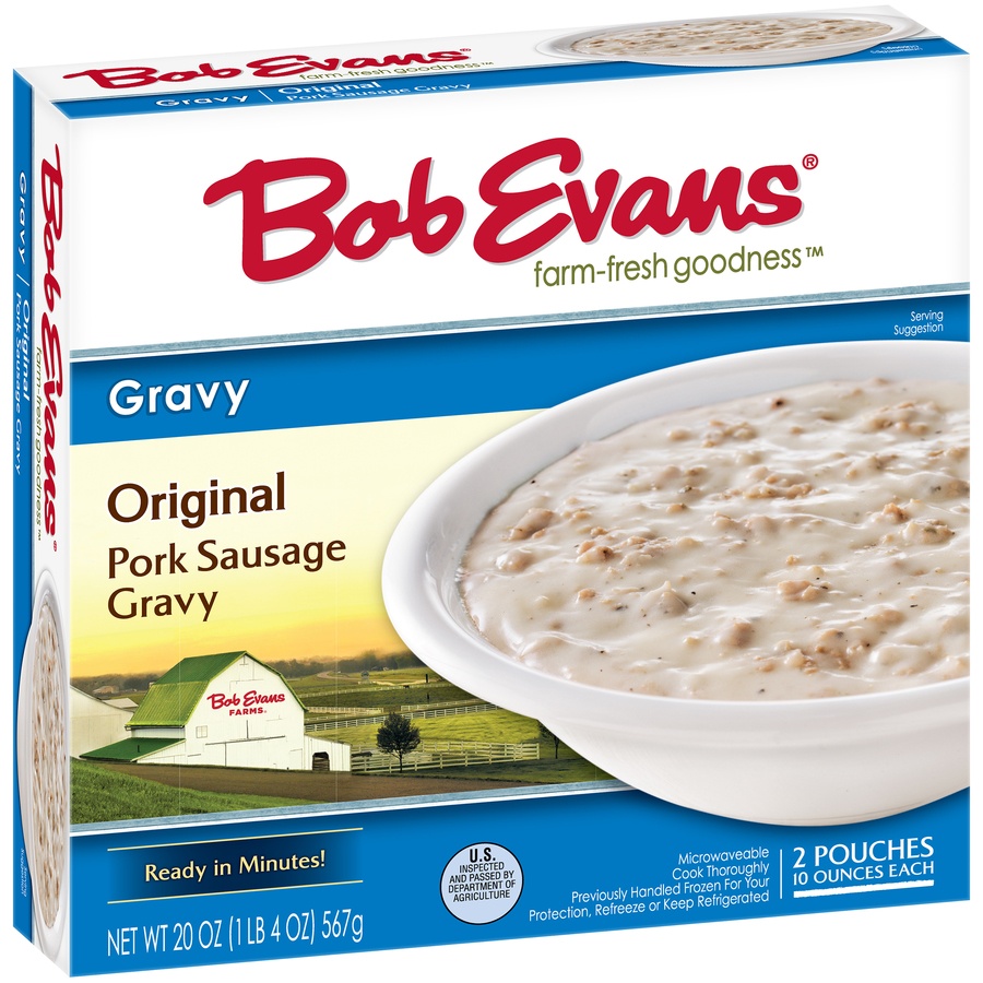 slide 2 of 8, Bob Evans Original Pork Sausage Gravy, 20 oz