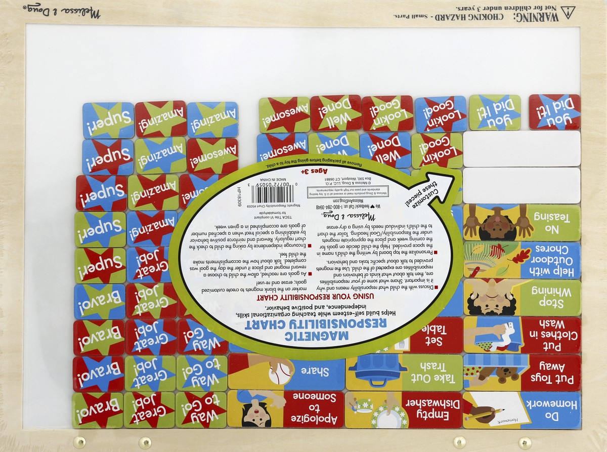 slide 6 of 6, Melissa & Doug Magnetic Responsibility Chart, 1 ct