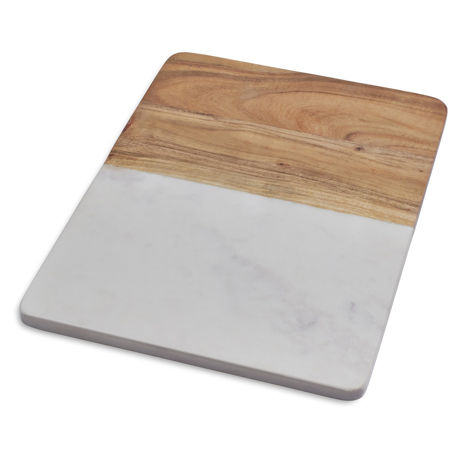 slide 1 of 1, Sur La Table Marble and Mango Wood Cheese Board, 1 ct