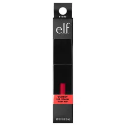 e.l.f. Glossy Lip Stain, Fiery Red
