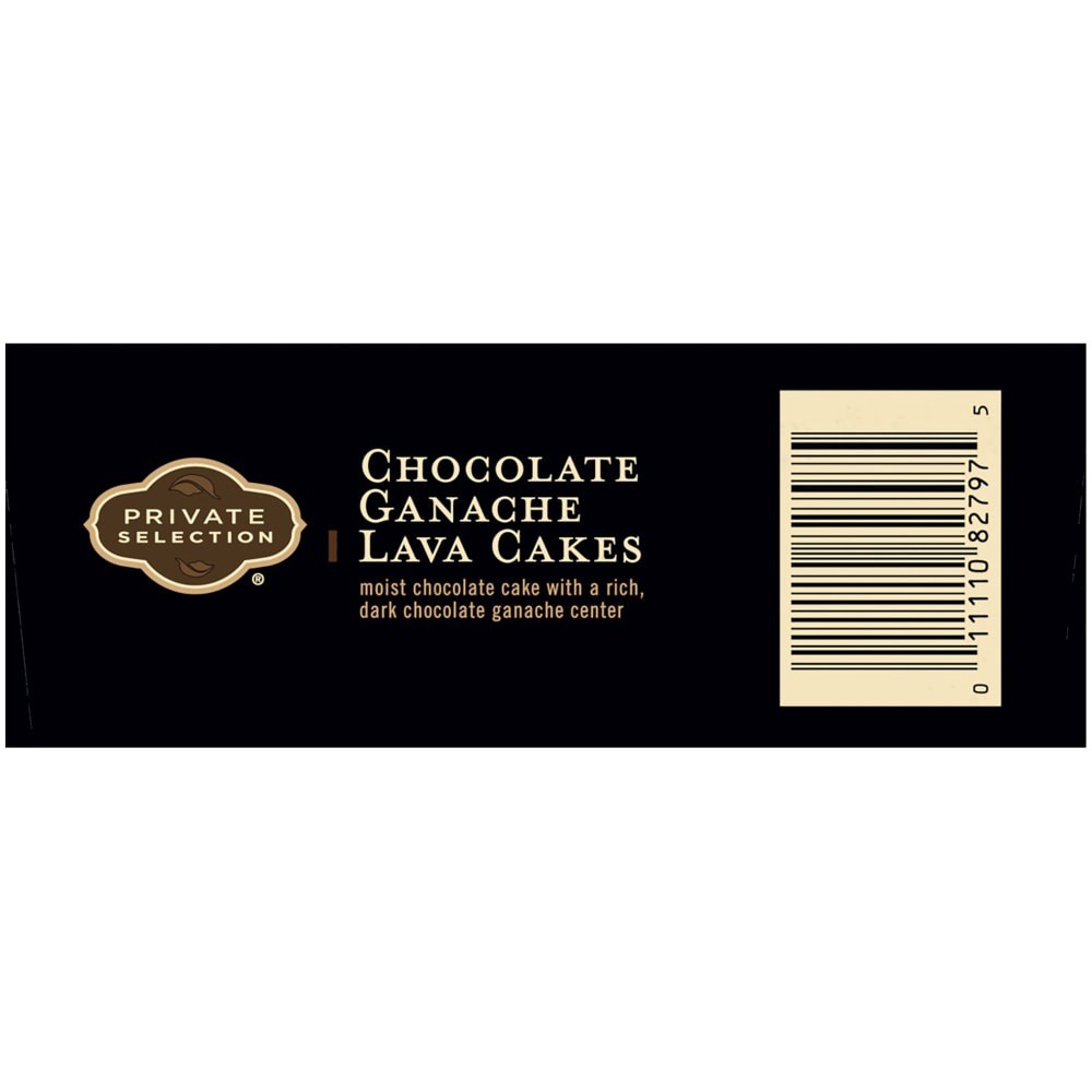 slide 3 of 3, Private Selection Chocolate Ganache Lava Cakes, 2 ct; 7.6 oz