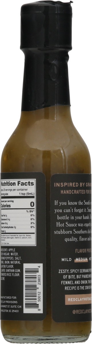 slide 7 of 12, Red Clay Verde Hot Sauce 5 fl oz, 5 oz