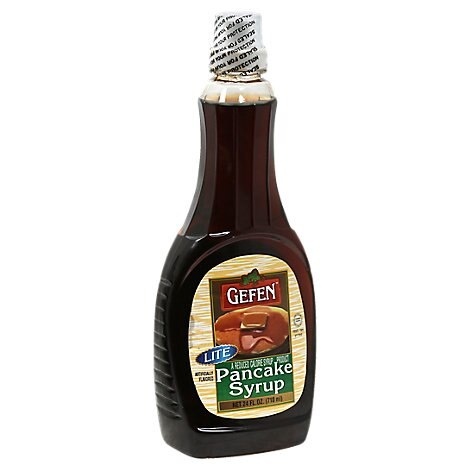 slide 1 of 1, Gefen Syrup - Pancake Lite, 24 oz