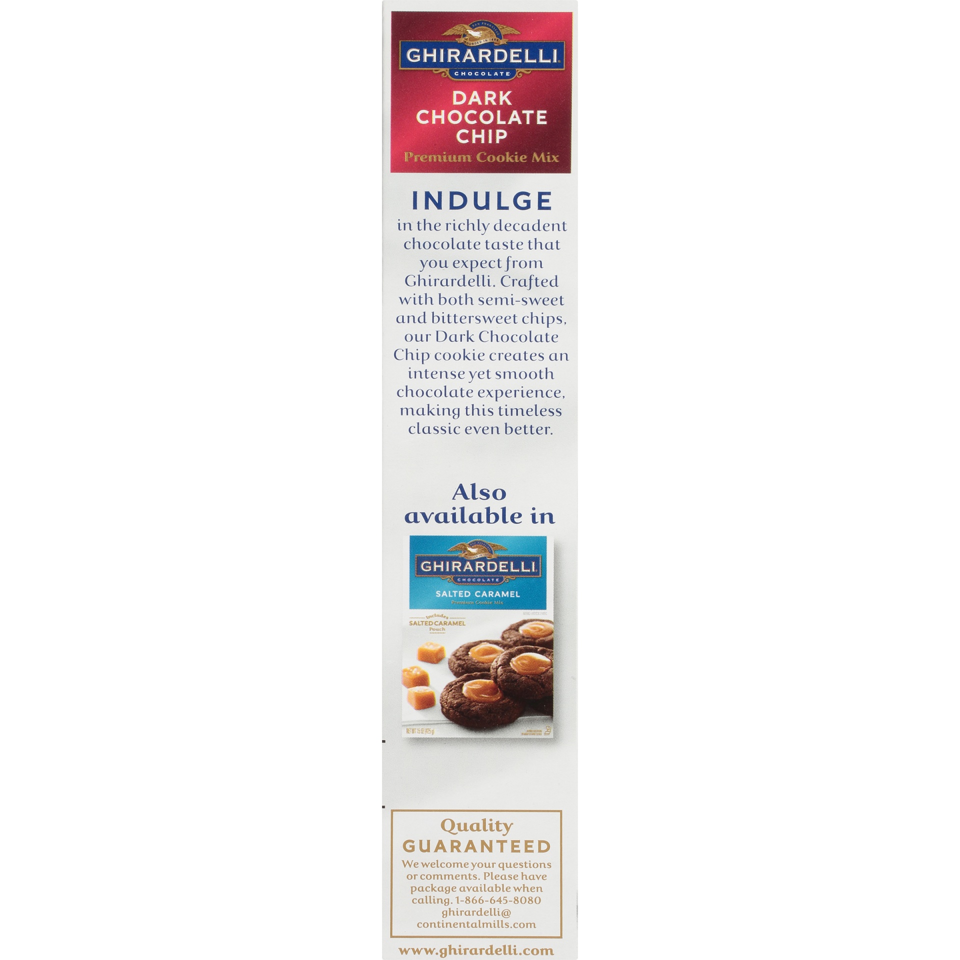 Ghirardelli Dark Chocolate Chip Premium Cookie Mix 16.75 oz Shipt